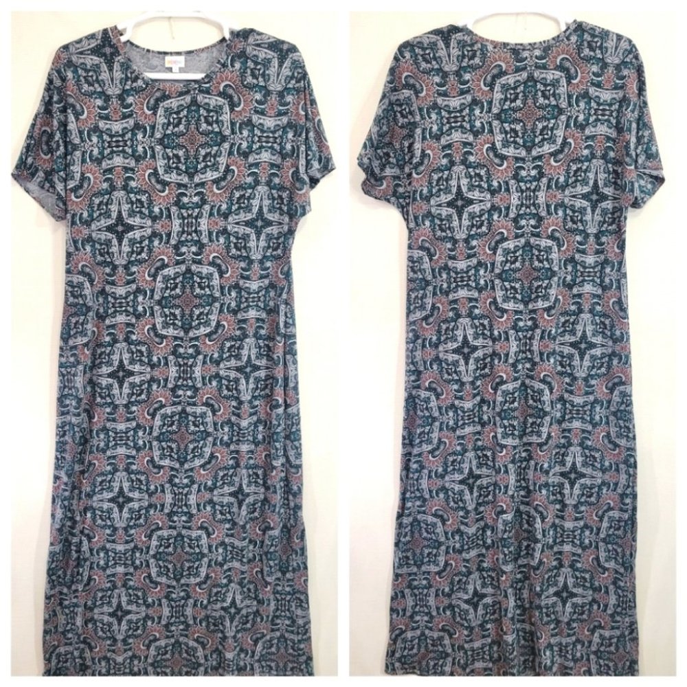 LuLaRoe Soft Stretchy Maxi Dress size 2XL